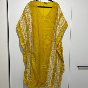 Embroidered kaftan